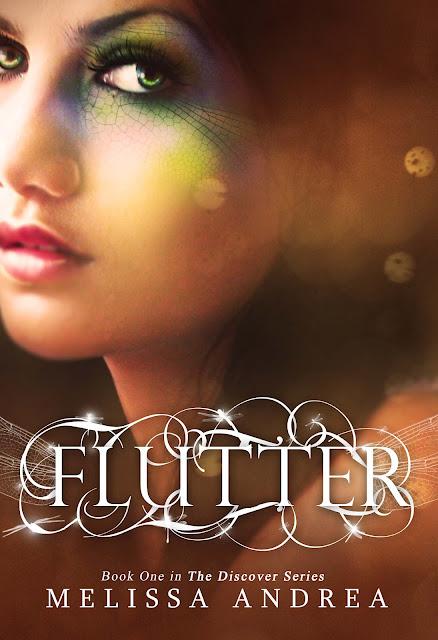 Portada revelada: Flutter (The Discover #1) de Melissa Andrea