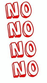 Lo que NO se debe hacer en un blog