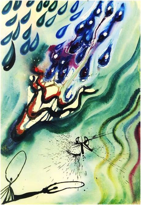 Salvador Dalí - Ilustraciones para Alicia en el País de las Maravillas