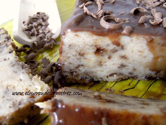 Pudding de Bizcocho con Chocolate (Microondas)