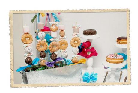 Mesas de dulces: los donuts