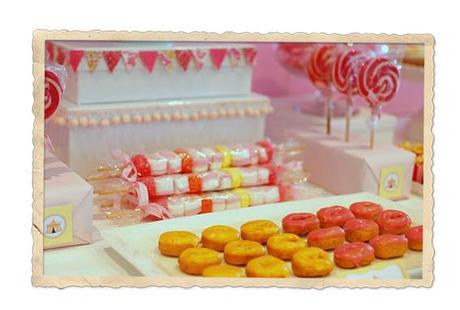 Mesas de dulces: los donuts