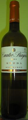 Cuatro Rayas Sauvignon Blanc 2011, de Bodega Agrícola Castellana