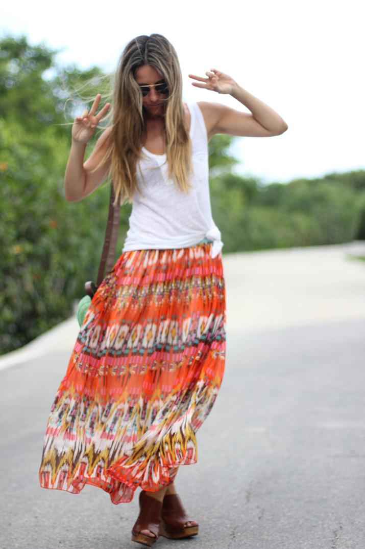 Long Summer Skirt