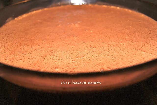 MOUSSE  O MUS DE CHOCOLATE