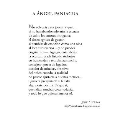 Siete amigos, siete poemas... (I)