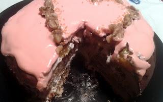 Tarta para San Valentín
