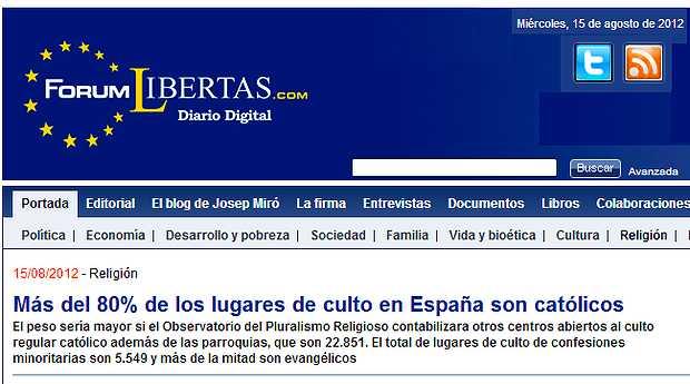 Forum Libertas Y Esa Espana Catolica Feudal Paperblog