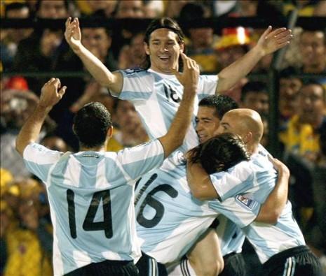 Camadas históricas: La bienvenida a Messi en el seleccionado sub 20