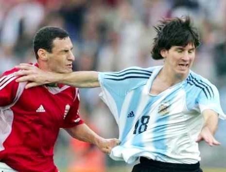 Camadas históricas: La bienvenida a Messi en el seleccionado sub 20