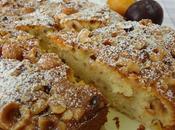 Pastel ciruelas avellanas