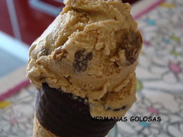 HELADO DE PASAS AL RON CON MIEL DE CAÑA