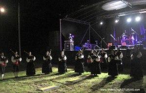 Noche Noite Celta Porcia, El Franco: Banda Gaitas