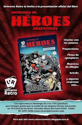 ANTOLOGÍA DE HÉROES ARGENTINOS: Presentación del libro