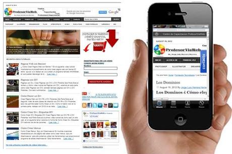 web en celulares Web en Celulares