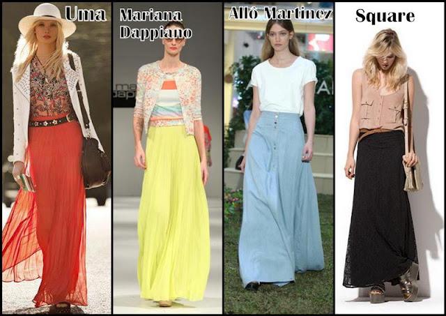 Faldas primavera-verano 2012/13 - MINI, MIDI O MAXI???