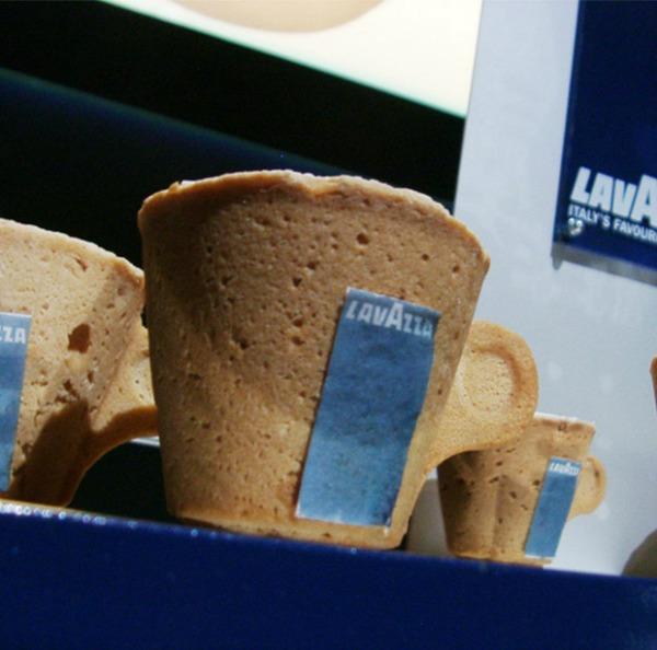 The cookie cup, la taza de café que se come