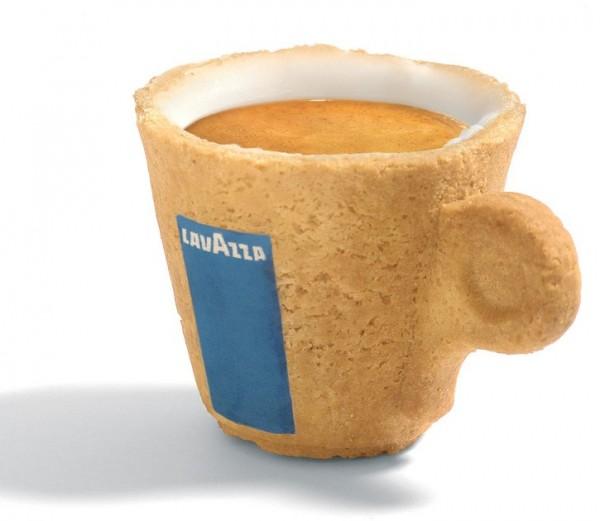 The cookie cup, la taza de café que se come