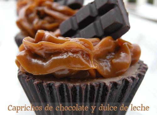 Caprichos de chocolate y dulce de leche