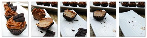 Caprichos de chocolate y dulce de leche