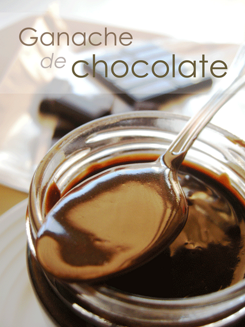 Ganaché de chocolate