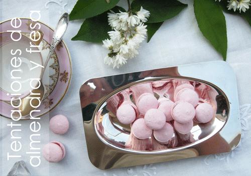 Tentaciones de almendra y fresa