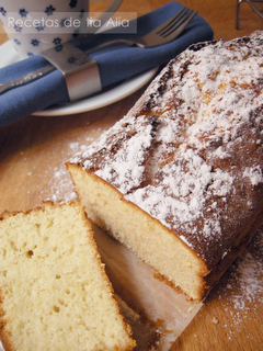 Bizcocho de nata