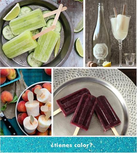 poptails, polos con licor