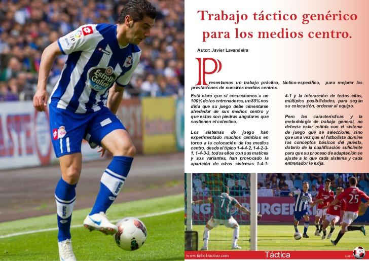 Trabajo táctico genérico para los medios centro