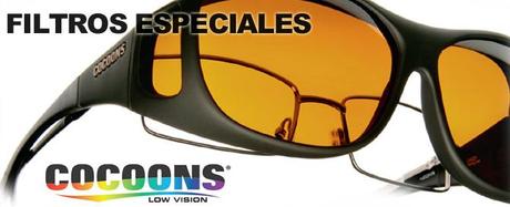filtros-cocoons Cocoons: Gafas con filtros solares para personas con baja visión