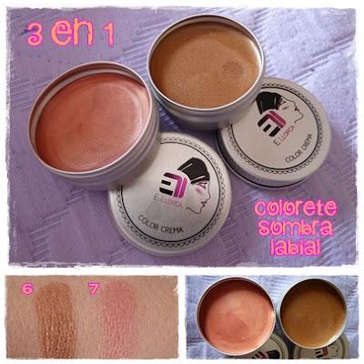 Maquillaje y coloretes de Elisabeth Llorca