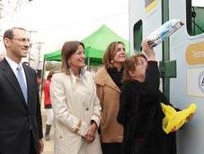 Ministra Medio Ambiente lanza programa Ecochilectra Recoleta