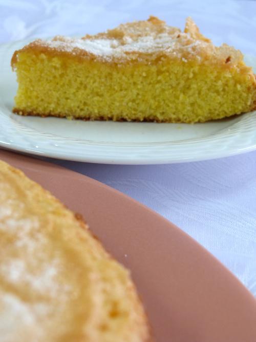 oliva, polenta y cítricos | una torta distinta