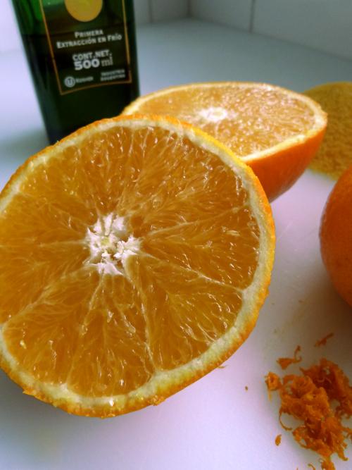 oliva, polenta y cítricos | una torta distinta