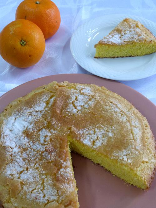 oliva, polenta y cítricos | una torta distinta