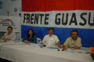 Frente Guasú exigió comicios limpios y democráticos en Paraguay