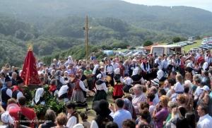 La Regalina en Cadavedo, Valdes: Procesion prao La Garita