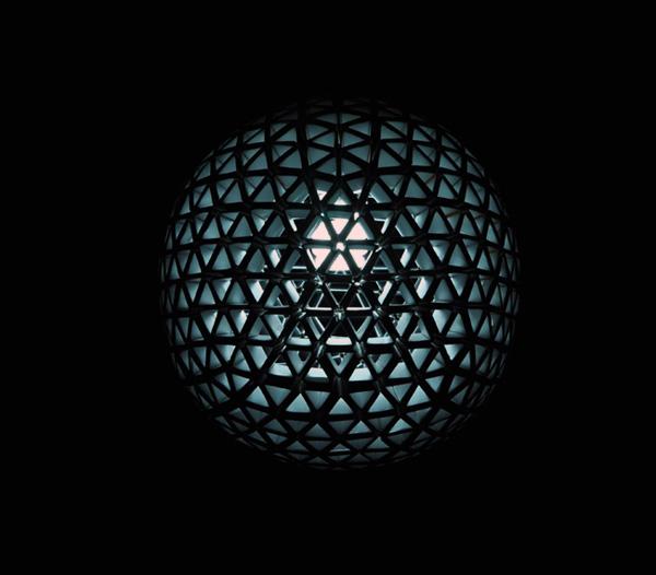 6 Lámpara TetraBox por el diseñador Ed Chew