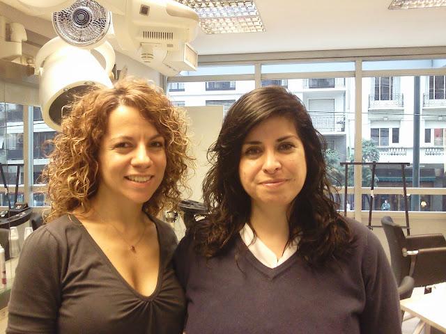 LLUVIA , PELUQUERIA Y BUENA COMPANIA EN EL WELLA ESTUDIO