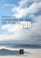 Informe sobre la calidad del aire en Galicia durante 2011