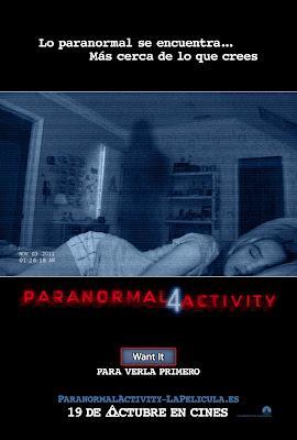 Paranormal Activity 4 primeros terroríficos clips