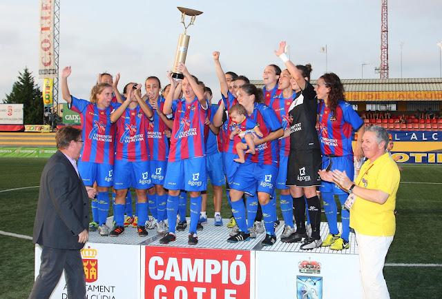 EL LEVANTE FEMENINO CAMPEÓN DEL C.O.T.I.F.
