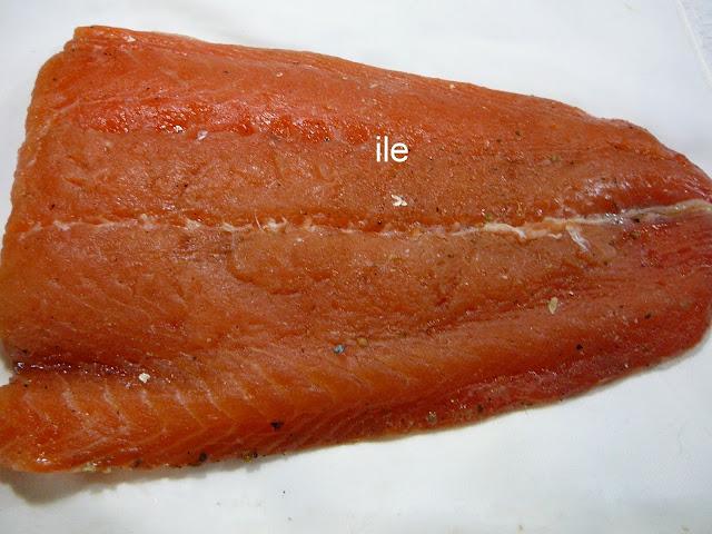 Gravlax de salmon diferente