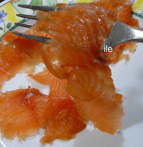 Gravlax de salmon diferente