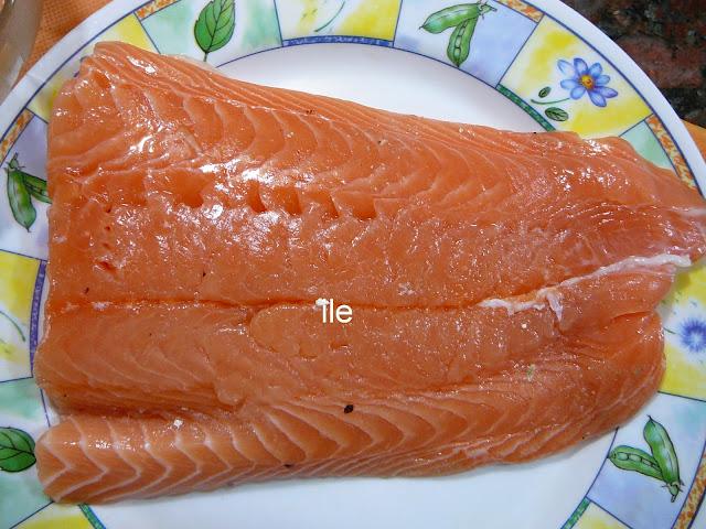 Gravlax de salmon diferente