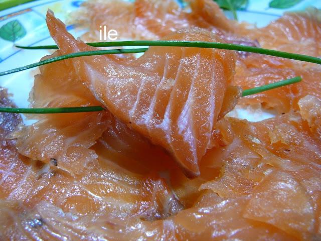 Gravlax de salmon diferente