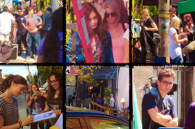 Cuarto día de filmación de 