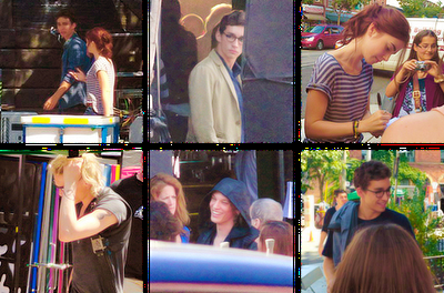 Cuarto día de filmación de 