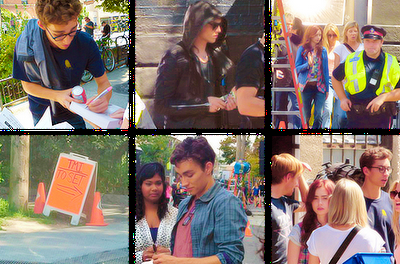 Cuarto día de filmación de 