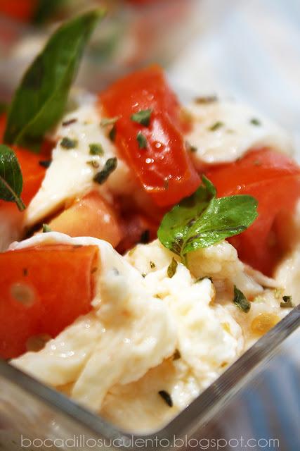 Ensalada Caprese.
